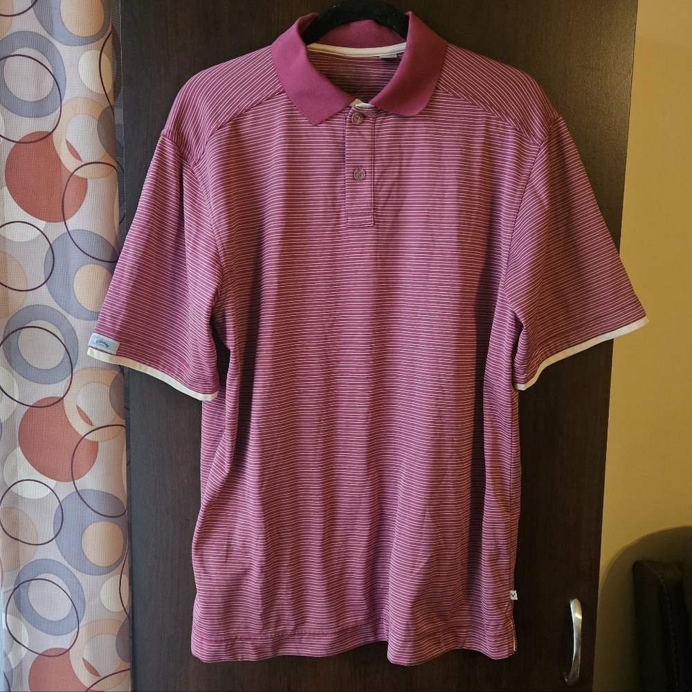 Callaway Golf Striped Polo Shirt